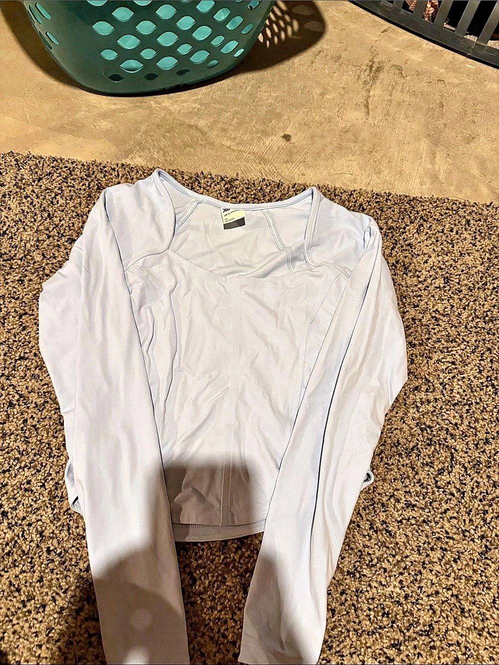 all in motion Long Sleeve Athletic Top White XS Like New